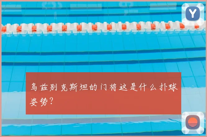 乌兹别克斯坦的门将这是什么扑球姿势？